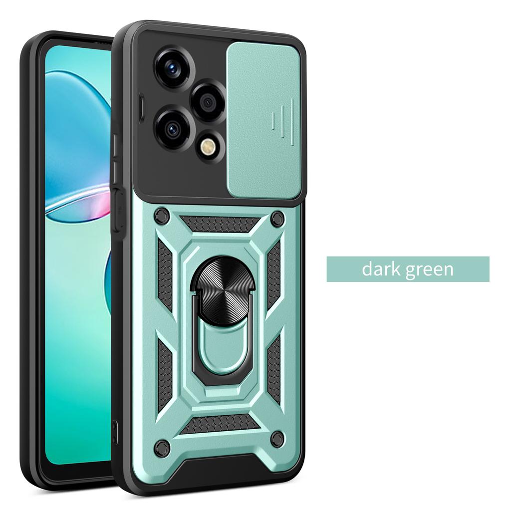Чехол для Honor 200 lite Чехол для Honor 200 Pro Чехол для Honor 200 Магнитное кольцо-держатель Бронированный чехол для телефона Защита камеры сдвижной задней крышкой