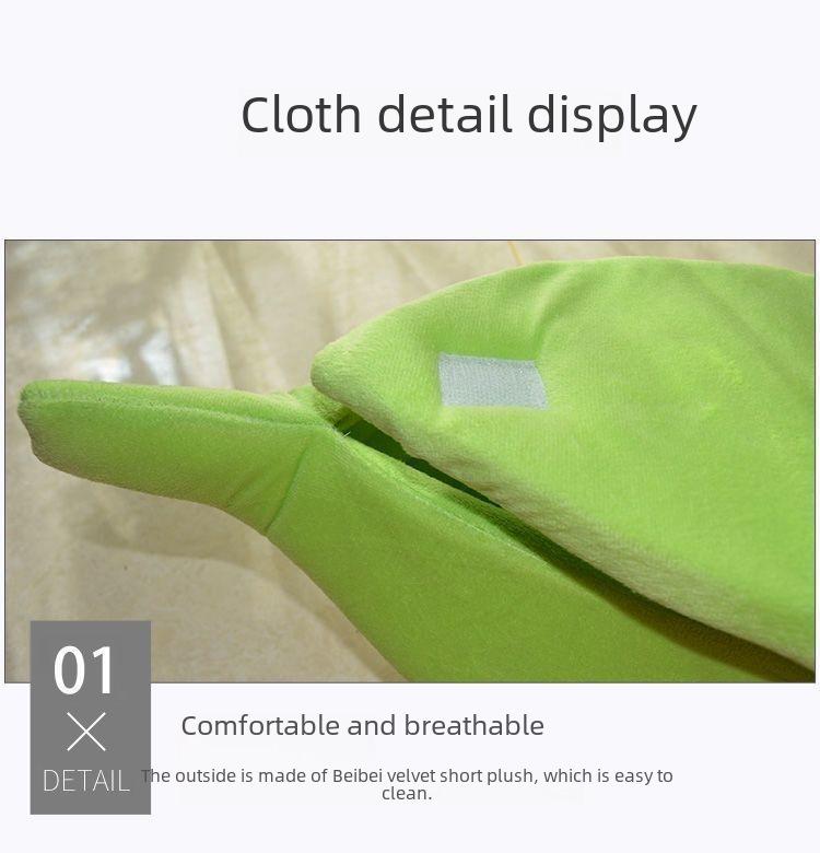 Домик для питомца в форме банана: Уютный зимний дом для собак и кошек