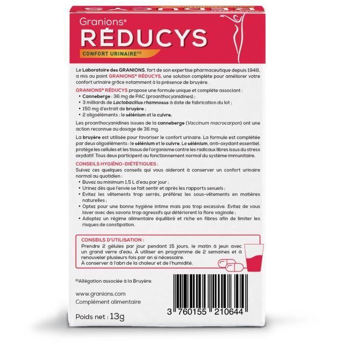 Granions réducys 30 capsules 13g