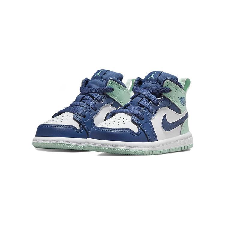 (TD) Air Jordan 1 Mid 'Blue Mint' Baby 640735-413