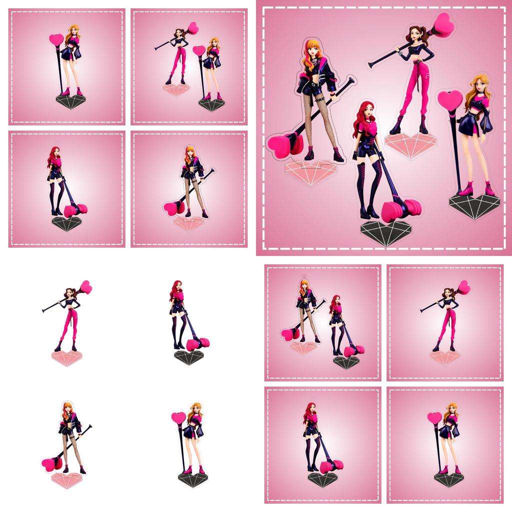 Милый акриловый стенд Blackpink Идеальный подарок на дни рождения, выпускные и вечеринки