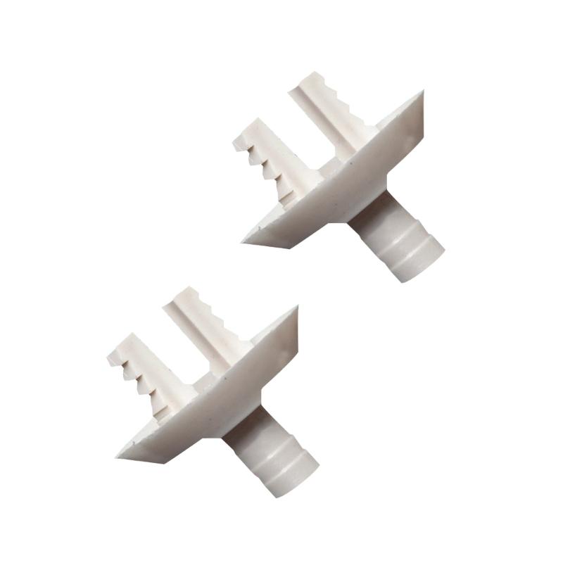 2pcs Air Conditioner Drain Outlet Connector Drain Pipe Elbow Tool Universal External Unit Spout Connector ACPipe Parts