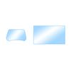 For BYD Dolphin 2023-25 12.8 Inch Navigation and 5 Inch Instrument Screen Protector HD Tempered Protective Glass Protector Film