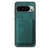 For Google Pixel 10 Pro XL Case Compatible with MagSafe Leather Back Cover with Detachable Card Holder