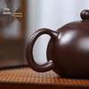Ручной исинский чайник из фиолетовой глины Си Ши - Аутентичный набор для чая Гунфу, Подарок