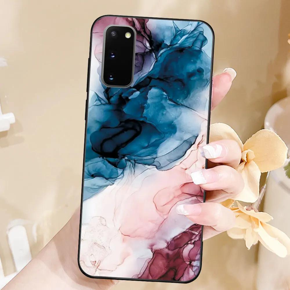 Чехол для Samsung S20 Чехол S20 Plus Ultra S20Lite ТПУ Мягкий Силикон Модный Телефон Funda Для Samsung Galaxy S20FE Чехол Обложка Capa