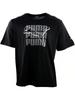 PUMA Мужские спортивные футболки с коротким рукавом и круглым вырезом Hi Def Cat Casual - Черный