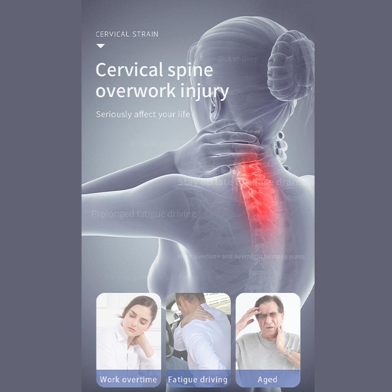 Электрическая разминающая подушка для массажа шиацу, инфракрасный нагреватель, массажер для шеи, массажная подушка для спины, талии, тела, оздоровительный массажер для релаксации