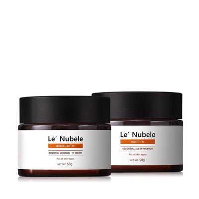 Пептидный набор для точечного ухода за порами, ночная маска: 50 г, увлажняющий крем: 50г