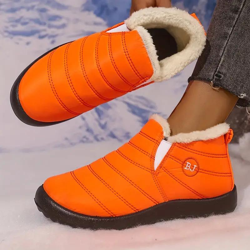 Хлопковые туфли для внешней торговли женские 2025 новые хлопковые ботинки большого размера на толстой подошве и с утолщенной подкладкой, старые пекинские зимние сапоги, теплая повседневная обувь