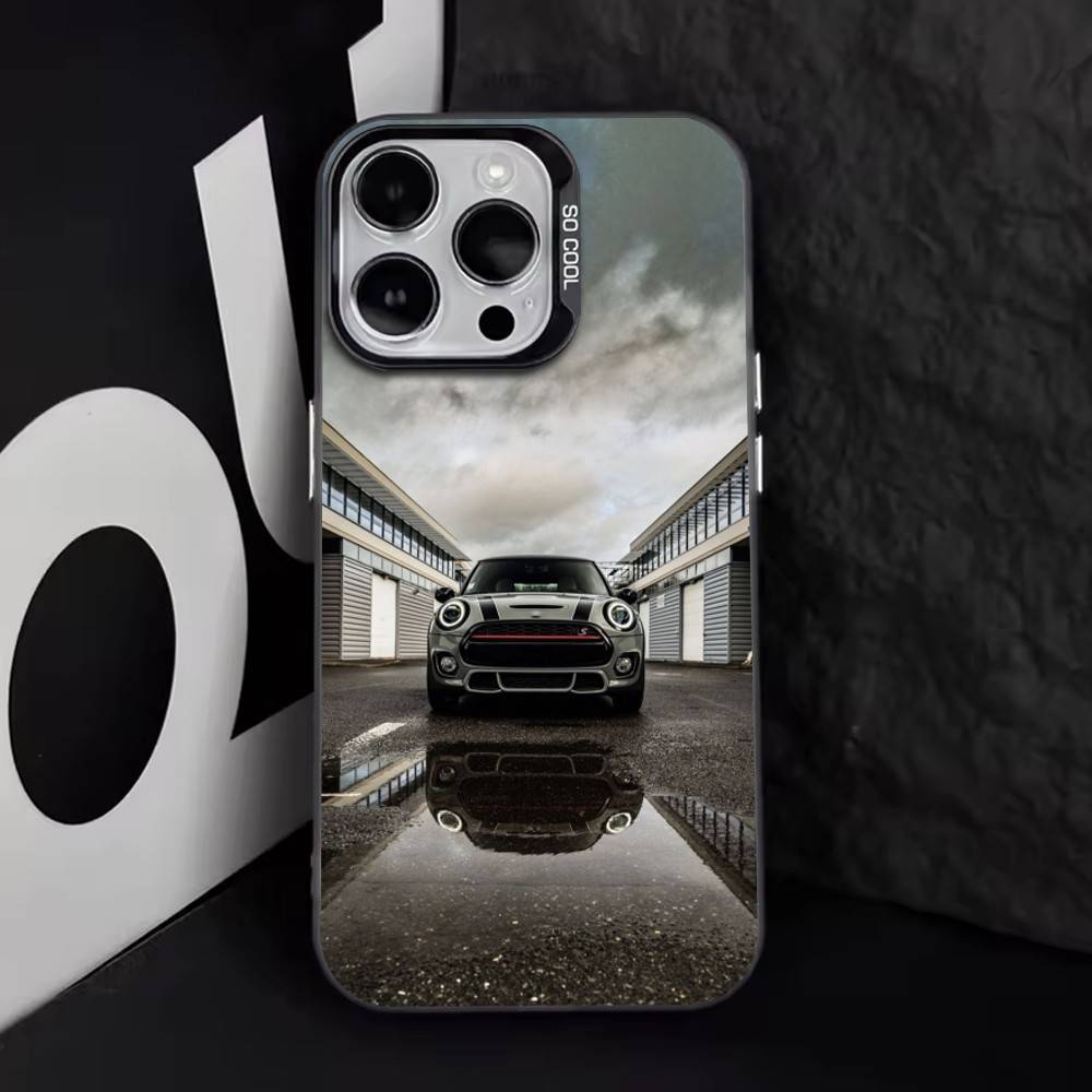 Купер Чехол для телефона для iPhone 17,16,15,14,13,12,11 Plus,Pro Max,XS,Разноцветный Серебристый Черный Чехол