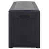 VidaXL Garden Storage Box Anthracite 119x48x60 Cm Polypropylene 152197