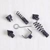 3 Meter Household Drain Pipe Dredger Extension Spring Set with Compression Spring And Connector - Sewer Cleaning Tool