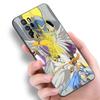 Цифровой монстр Digimon черный силиконовый чехол для телефона Xiaomi POCO X3 X4 NFC F5 M3 M4 M6 X5 X6 Pro F3 F4 GT 5G C55 C65 M5
