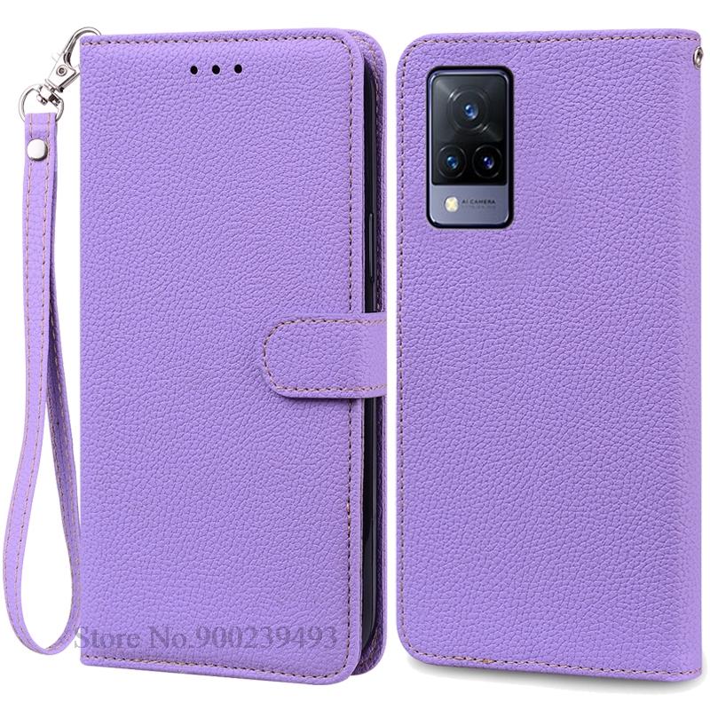 Для чехла Vivo V21 Vivo V21 5G Кошелек Флип Кожаный Чехол Для Vivo V2050 V2066 V2108 Vivo V 21 Задняя Крышка Для Корпуса Vivo V21 5G