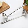 Colander Soup Spoon Anti-scalding Long Handle Thick Stainless Steel Strainer Skimmer Porridge Hot Pot Spoon Cooking Tools