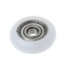 10 Pcs Nylon Plastic Pulley Circular Guide Bearing Pulley Sliding Conveyors Nylon Wheel Hardware for Shower Room