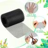 DIY Plastic Gutter Guard Screen Protection Netting Outdoor Leaf Mesh Filte Gutter Cover with Hooks
