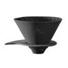 Zebrang V60 Flat Dripper ZB-VDF-02B, Lightweight and Portable for Outdoor Camping, 1-4 Cups of Coffee