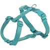Harnais Pour Chien - TRIXIE - Harnais Premium H - Bleu Aqua - Confort Optimal - Ajustable
