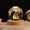 3D Кристальный шар Кристальная планета Лазерная гравировка Глобус Солнечной системы Астрономический подарок Подарок на день рождения Стеклянная сфера Украшение Кристалл