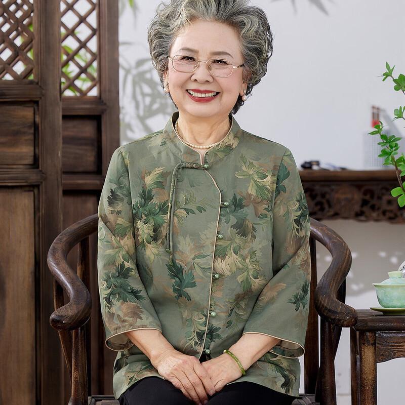 Women's Mid-Aged & Elderly Casual Spring/Summer Blouse