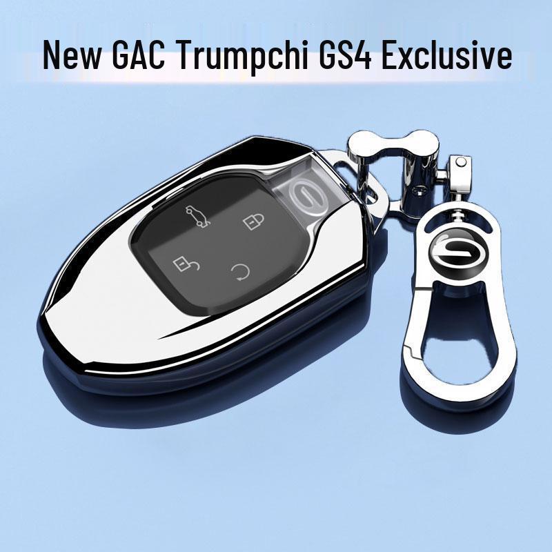Защитный чехол для ключей для 25 новых GAC Trumpchi GS4 - Полный корпус с декоративным брелоком