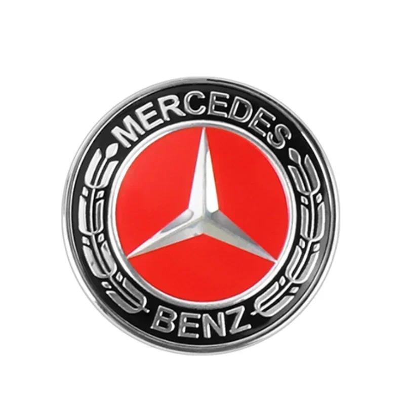 Автомобильный металлический значок-логотип на капот 57 мм Для Mercedes Benz AMG W177 W253 X253 X205 GLC/GLE/ML-класса A0008171901 Наклейка Аксессуары