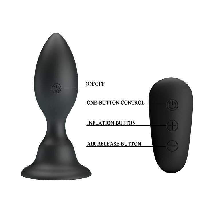 Mr Play Vibrating Plug 9 X 3.4 Cm