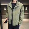 Spring And Autumn Ruffian Handsome Jacket Men'S High Street Tide Brand Hong Kong Style Original Style Loose Casual Jacket