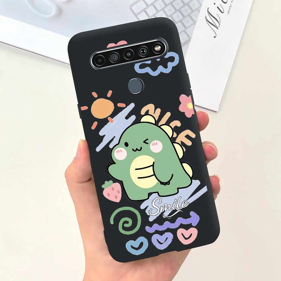Чехол для LG K51S LMK510EMW LM-K510 Ударопрочный Чехол Милый Астронавт Мягкий Силиконовый Чехлы для Телефона Для LG K41S LM-K410 LMK410EMW Coque