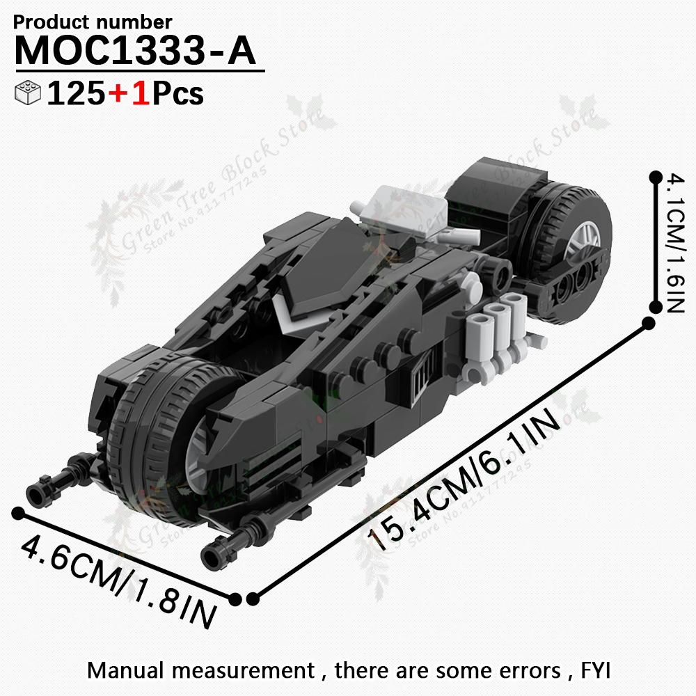 Super Movie MOC Bat Heros Motorcycle Mecha Fighter Jet Base Creative Adult Building Block Set Model Assemby Bricks Toy Kid Gifts