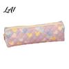 Square Pencil Pouch Heart Print Case Minimalist Pen Pouch Large Trendy Student Case Capacity Stationery Bag for Students School Office Supplies