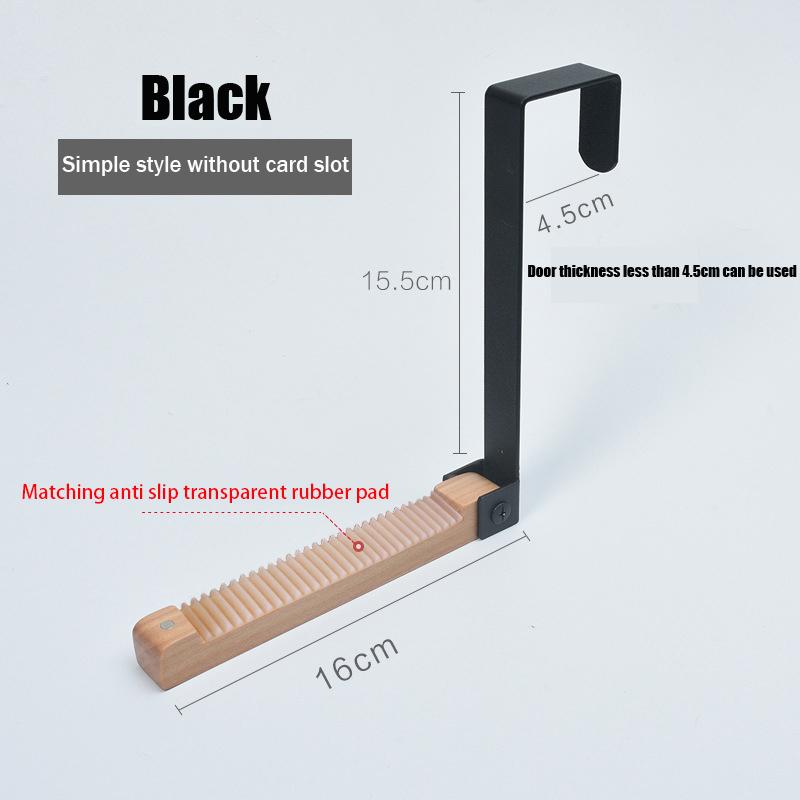 1 шт. Портативные дорожные дверные крючки, деревянная вешалка-органайзер для пальто, шапок, халатов, складная вешалка для одежды для прачечной, ванной комнаты