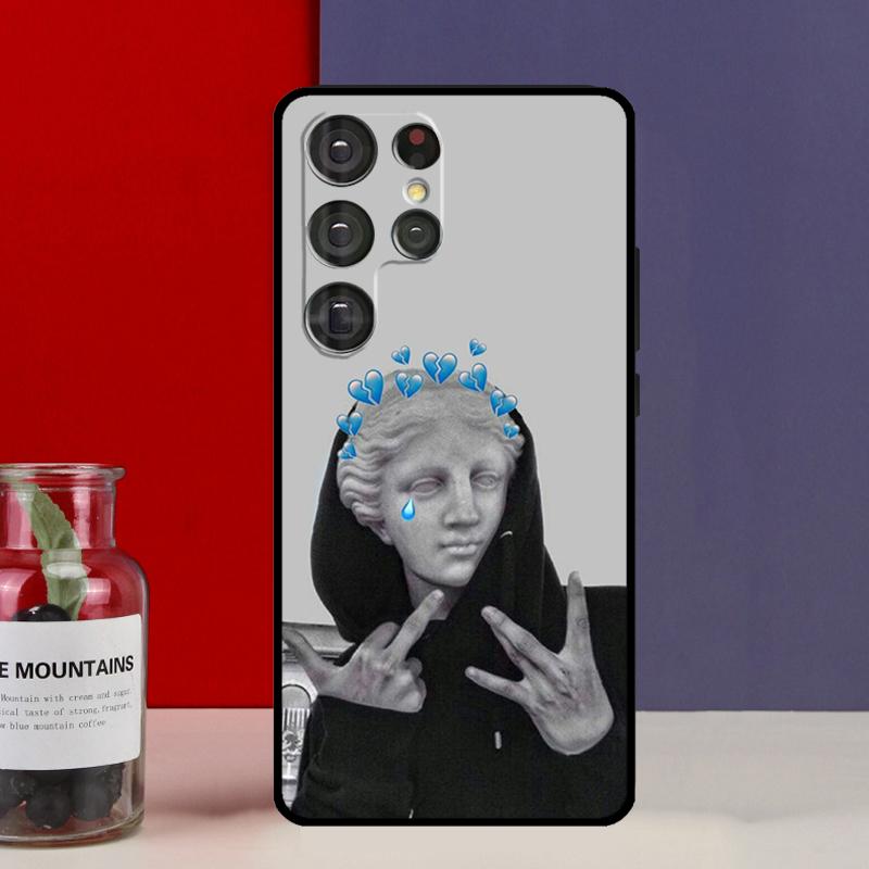 Знаменитая Эстетичная Статуя Чехол Для Samsung Galaxy S25 Ultra S9 S10 S20 S22 Plus S21 FE S23 S24 Ultra Чехол для Телефона