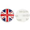 3D Металлическая эмблема-значок Union Jack для Автомобиля и Мотоцикла Самоклеящаяся Накладка от Царапин Задний Багажник Модифицированная Наклейка на Кузов