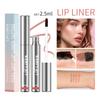 Waterproof Lip Liner Pen with Highly Pigmented Matte Finish for Definition and Volume