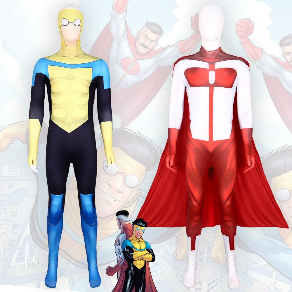 Invincible Man Omni Cosplay Costume Jumpsuit Clothes Halloween Fashion Party