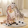 Cartoon Giraffes Plush Toy Imitation Deer Plush Dolls Stuffed Soft Simulation Toy Kawaii Children Room Decoration Gifts