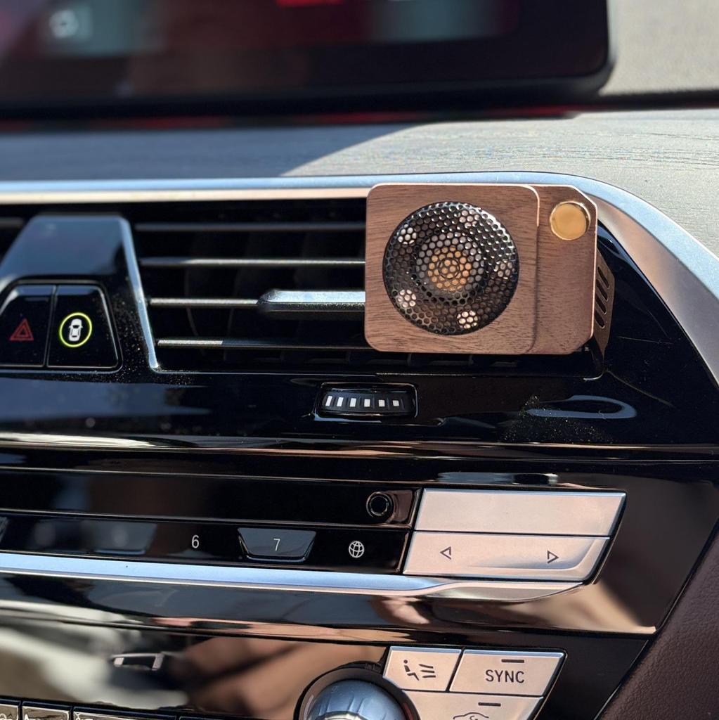Автомобильный Ароматизатор Ароматерапия Аромат Духи Деревянный Динамик Вентилятор Воздуховыпускного Отверстия Креативные Автомобильные Духи Для Автомобильного Интерьера Жизни