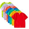 Kids' Short Sleeve Solid Color Cotton T-Shirt - Summer for Boys, Sizes 3T and Up