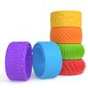 6Pcs Textured Silicone Sensory Bracelet 6Pcs Slap Bracelets Christmas Gift Calming Toy  Boy Girl