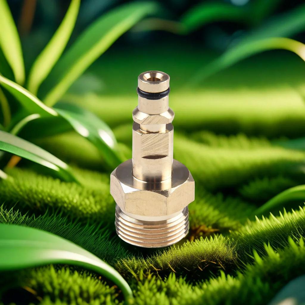 1 шт. Муфта для садовых электроинструментов, адаптер для деталей мойки высокого давления M22, быстроразъемный штуцер, твердый латунный шланговый адаптер