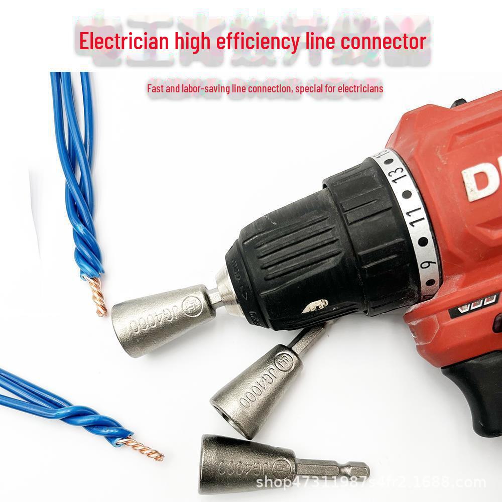 1/4 Hex Handle Quick Twist Parallel Wiring Connector for Electricians