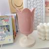 Ведро для хранения тюльпанов Ins, держатель для ручек, пластиковый контейнер для хранения, стаканчик, держатель для кистей для макияжа, органайзер для хранения на рабочем столе, канцелярские принадлежности для студентов