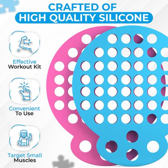 2 шт. Портативный силиконовый тренажер для пальцев для мужчин и женщин, оборудование для растяжки пальцев для физиотерапии, тренажер для укрепления силы пальцев