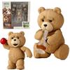 Ted2 Figure Bjd Ted Teddy Bear Action Figure AMAZING YAMAGUCHI Revoltech No.006 Teddy Brick Figure Gk Movie Model Doll Toy Gift
