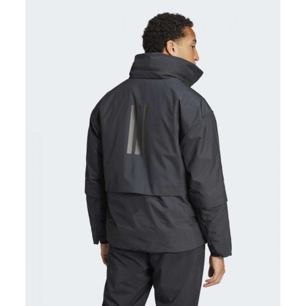 Adidas Myshelter Primaloft Light Bomber Jacket   Black Is9051