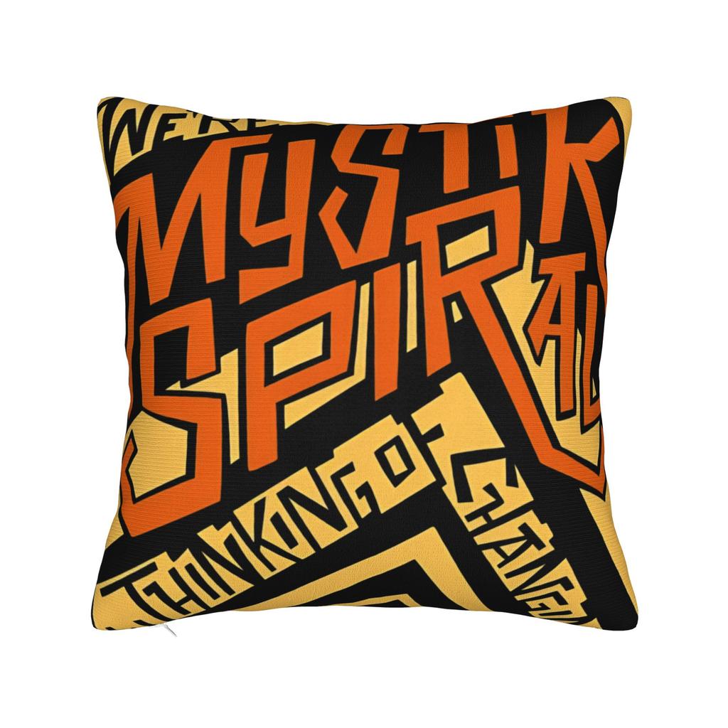 Darias Cartoon Square Pillow Cases Funny Meme Cushion Covers Vintage Zipper Decorative Throw Pillow Case Cover for Home cm