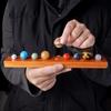 Galaxy Crystal Ball: Nine Planets Solar System Model - Educational Gift for Kids